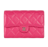 Chanel Flap Wallet, front view